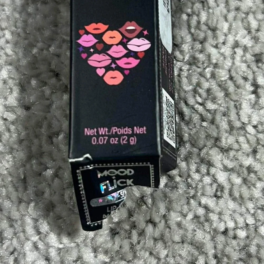 J.Cat Beauty Mood‎ Flick Lip Balm Wishy Washy Holo Sparkle Pink 0.07oz